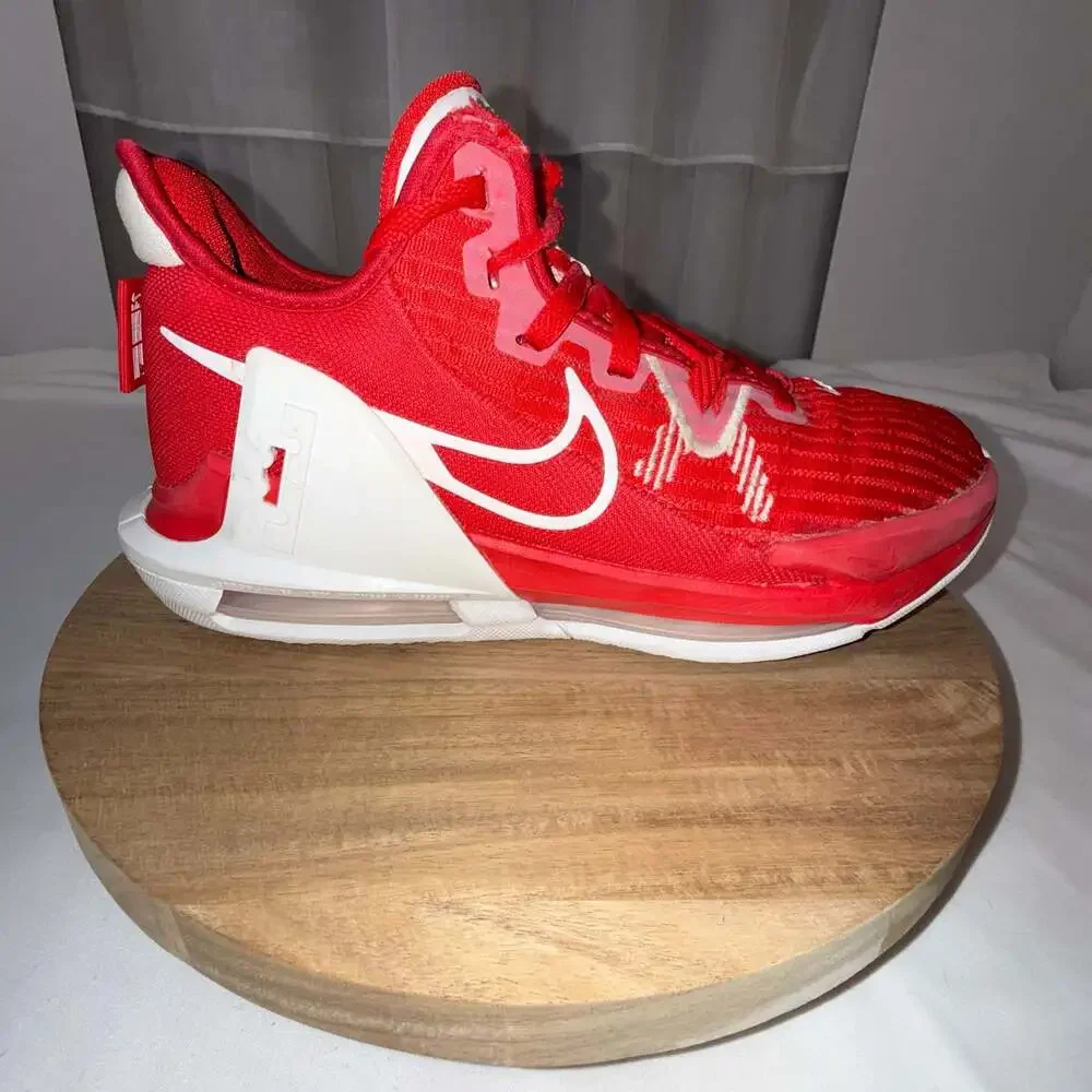 Nike LeBron Witness 6 University Red White Basketball Shoes